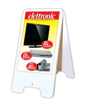 Caballete Expositor 20x30 cm grosor 5mm