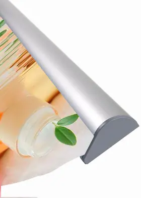 Barras de aluminio porta pósteres y carteles para paredes 50 cm