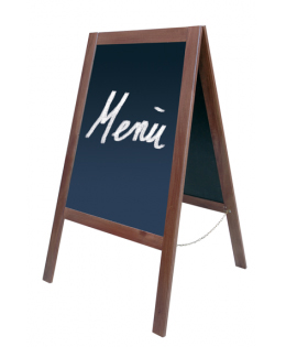 Caballete Menu 70x105cm pizarra 60x90cm