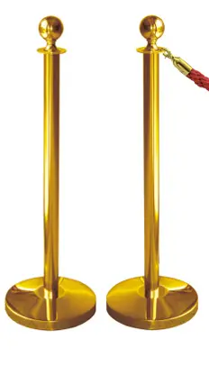 Cordon rojo para postes señalizadores