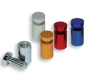 Distanziale nero satinato 13x19 mm