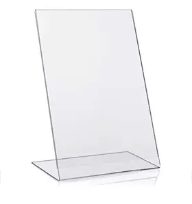 ExpoPlexi 10x15 cm vertical Expositor de sobremesa en plexiglass