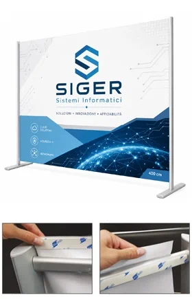 Sistema modular 400x200 cm