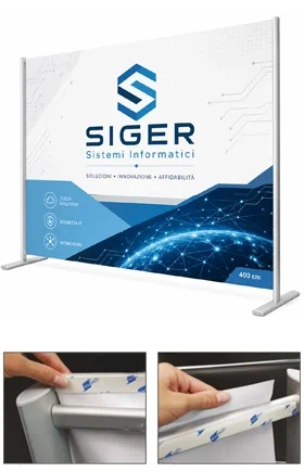 Sistema modular 400x250 cm