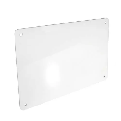 Placa blanco brillante 30x20 cm