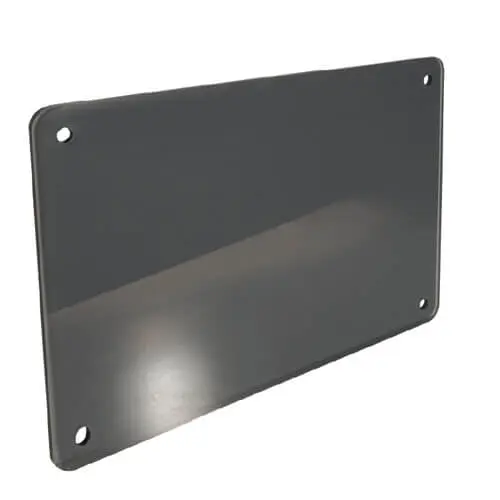 Placa ahumado 30x20 cm