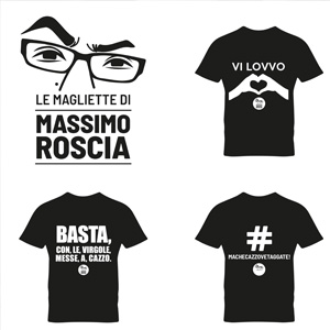 Las camisetas de Massimo Roscia