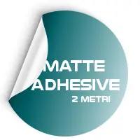 PVC adhesivo blanco mate (Rollo 198 cm)