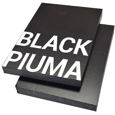 Piuma nero 20 mm