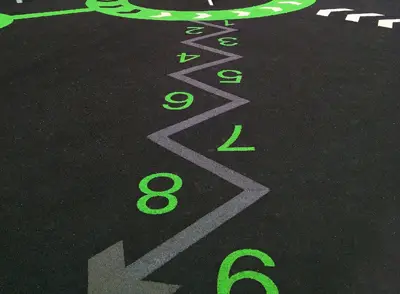 Alfombra de goma imprimible