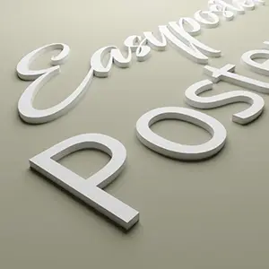 Letras, logotipos y formas 3d en forex pvc 5 mm de espesor
