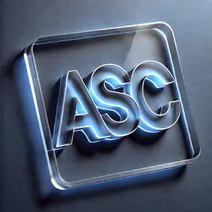 Logotipos o letras 3D en plexiglás transparente de 10 mm